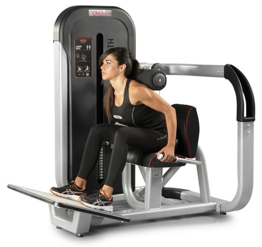 Разгибание спины с платформой Super Grip Panatta 1MTH005F - фото 3