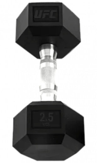 Гантель шестигранная 2.5 кг. UFC UHA-69823