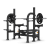 Скамья горизонтальная для жима со страховочными упорами Matrix Magnum MG-A78S