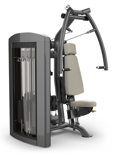 Жим от груди сидя с независимыми рычагами, стек 145 кг. True SPL-0900HP