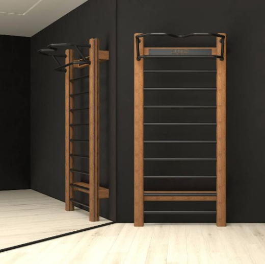 Настенная шведская стенка Uno  Arte Nero Uno Estetico UN-1106