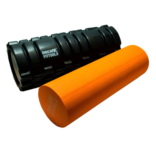 Двойной массажный цилиндр 33x14 см DHZ