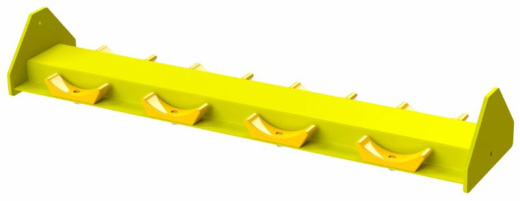 Полка для гантелей (4 места) 1100 мм DHZ