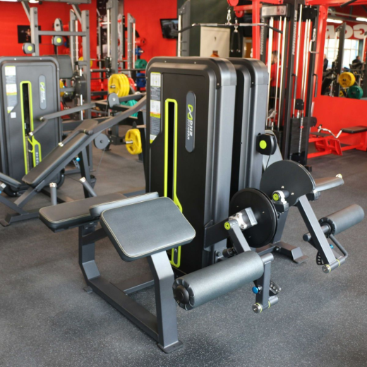 Сгибание ног лежа. Стек 135 кг. DHZ A-3001