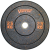 Диск бамперный черный V-Sport, 2,5 кг