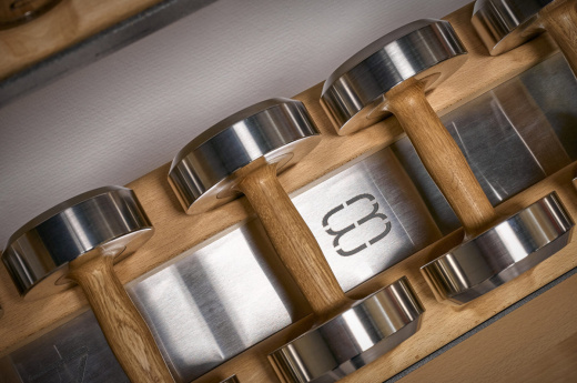 Сет гантелей 1-10 кг. UNO ARGENTO Uno Estetico UN-1600