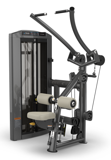 Верхняя тяга с независимыми рычагами, стек 145 кг. True SPL-1100HP