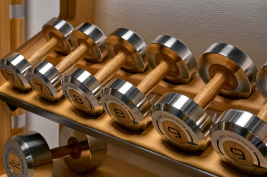 Сет гантелей 1-10 кг. UNO ARGENTO Uno Estetico UN-1600