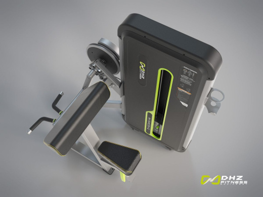 Бицепс-машина сидя. Стек 64 кг. DHZ A-3030