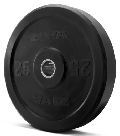 Диск XP бампированный обрезиненный цветной Ziva, 10 кг