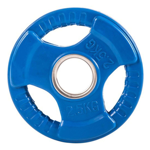 Диск обрезиненный цветной 3 HANDLE D-51, 2,5 кг. Profi-Fit - фото 1