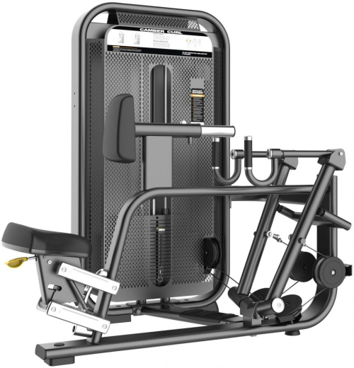 Гребная тяга с упором на грудь. Стек 135 кг. DHZ E-7034