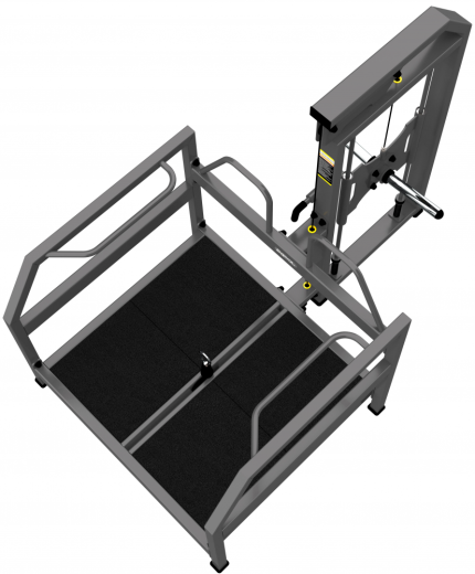 Приседания с поясом DHZ A-3067