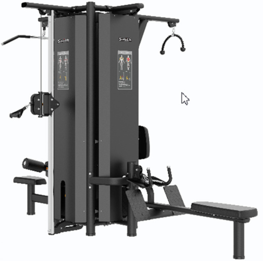 Мультистанция 4х стековая, стеки 4 х 105 кг. Smith RE8023