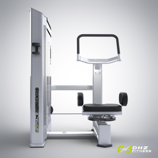 Вращение торса. Стек 65 кг. DHZ E-7018A