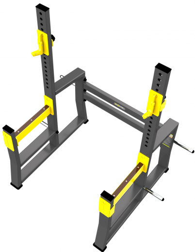 Стойка для приседания и жима с ограничителями DHZ A-3150