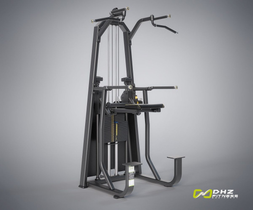 Турник, брусья с противовесом DHZ E-1009В