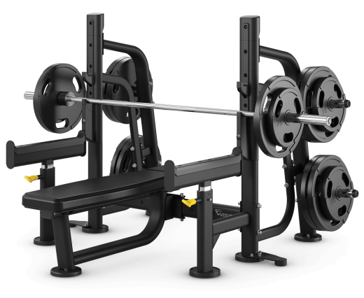 Скамья горизонтальная для жима со страховкой Vision Fitness VST600-FW88