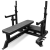 Скамья для жима пауэрлифтерская Bronze Gym AL-320