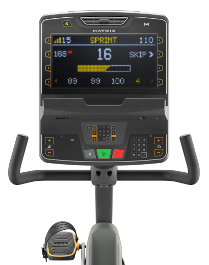 Горизонтальный велотренажер Matrix Performance Premium LED