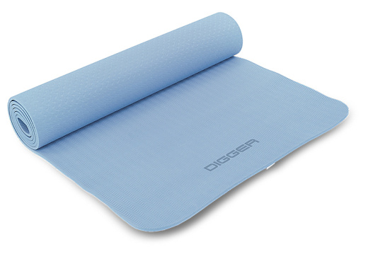 Коврик для йоги TPE 6 мм Hasttings Digger HD22D1B-LightBlue