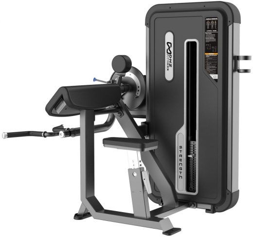 Бицепс/трицепс сидя. Стек 110 кг. DHZ A-3087