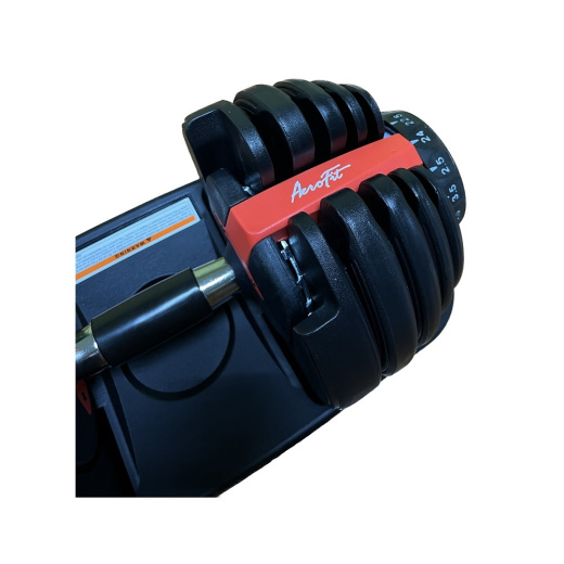 Гантель регулируемая, от 2,5 кг до 24 кг. Aerofit AFGRB-24KG