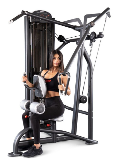 Тяга к поясу сверху с расходящейся траекторией Panatta 1FE006