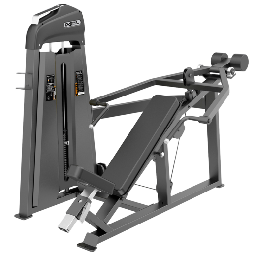 Наклонный грудной жим (стек 135 кг.) DHZ E-3013