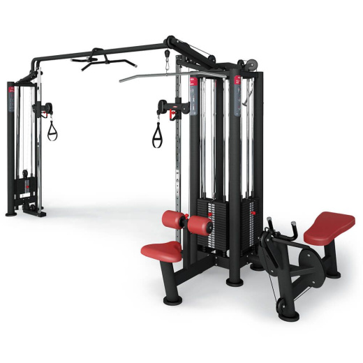 Мультистанция JUNGLE MACHINE HLP с регулируемым кроссовером Panatta 1SC115HLP-1SC124