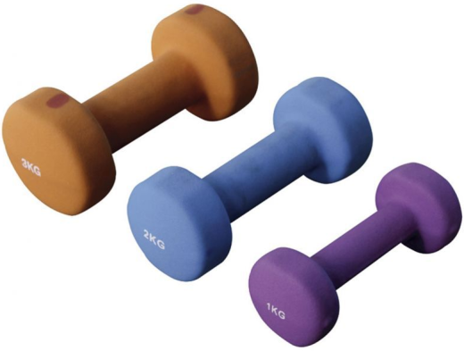 Гантель в неопреновой оболочке Fitex Pro 2 кг