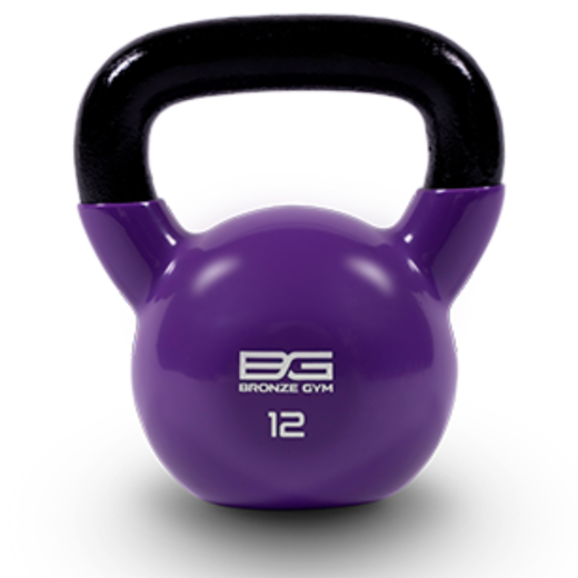 Гиря в ПВХ 12 кг Bronze Gym BGKBV12