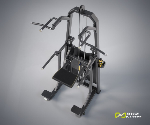 Турник, брусья с противовесом DHZ E-1009В