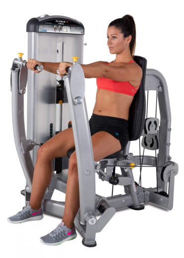Жим от груди сидя с независимыми рычагами True FUSE-0900H