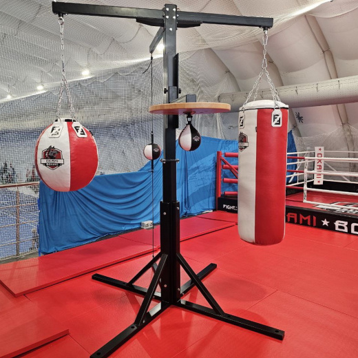 Напольная конструкция для боксерских мешков четырехсторонняя Fighttech FS6.B4 - фото 3