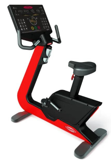Вертикальный велотренажёр Panatta Rossopuro Bike Led Plus 1RPL001