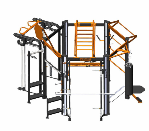 Профессиональный комплекс для групповых, функциональных, кросфит и workout тренировок Inotec Р6 TOP PLUS - фото 5