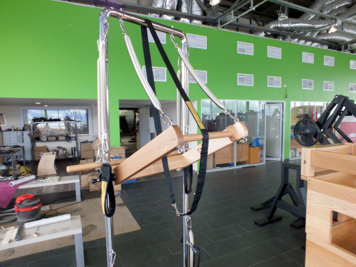 Комбинированный стол трапеция вертикальный Pilates Plus CТV