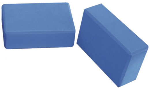 Блок для йоги Fitex Pro, синий