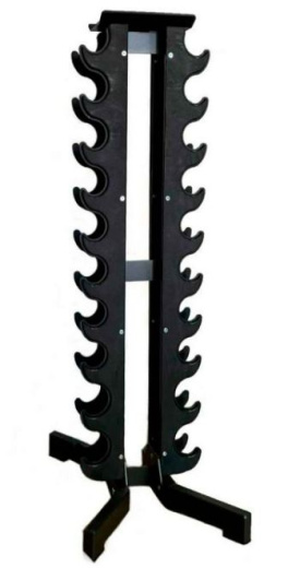 Подставка под гантельный ряд (на 10 пар, 1-10 кг) DHZ 2070