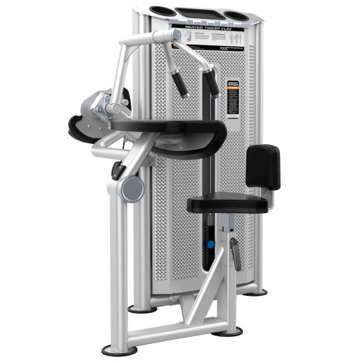 Трицепс-машина сидя, прямая парта. Стек 64 кг. DHZ U-2027 - фото 1