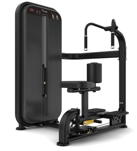 Вращение торса. Вес стека 100 кг. Vision Fitness VST600-S55