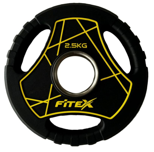 Диск «олимпийский» 2,5 кг. полиуретановый с ручками