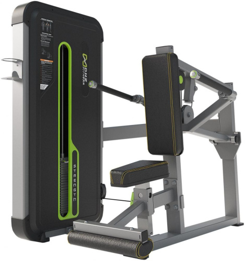 Трицепс-машина, имитация отжиманий. Стек 109 кг. DHZ A-3026 - фото 1