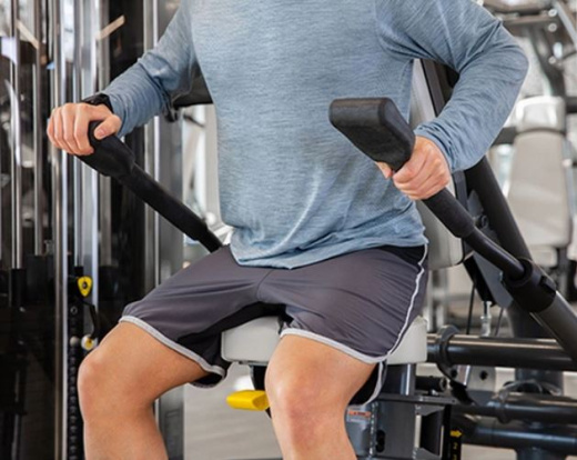 Трицепс (отжимание), стек 91 кг. True SPL-0500LP