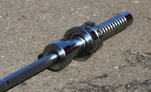 Гриф для штанги, усиленный, сложный, D-50, L2200, до 500 кг, олимпийский замок 2x2,5 кг. Profi-Fit