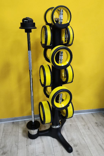 Мультифункциональный набор гантелей со штангой Hasttings Digger HD51D1O