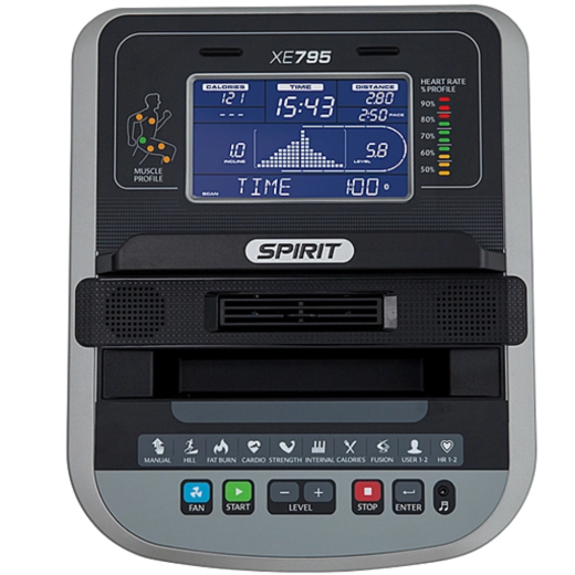 Эллиптический тренажер Spirit XE795 2017