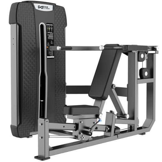 Жим от груди и плеч (стек 140 кг.) DHZ E-4084A