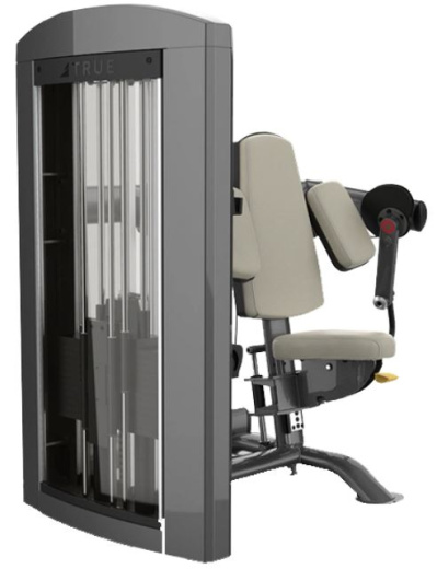 Сгибание на бицепс, стек 118 кг. True SPL-0600P